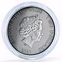 Niue 2 dollars Dinosaurs Tyrannosaurus Rex colored silver coin 2020