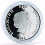 Niue 2 dollars Star Wars series R2 D2 Iconic Robot silver coin 2016