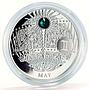 Niue 1 dollar Magic Calendar of Happines May proof silver coin 2013