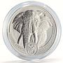 South Africa 5 rand The Big Five series The Elephant silver coin 2019