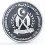 Sahrawi 1000 pesetas Viking Ship Drakkar proof silver coin 1998