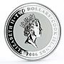 Cook Islands 2 dollars Poet Marina Tsvetaeva colored silver coin 2006