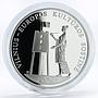 Lithuania 50 litu Vilnus European Capital of Culture silver coin 2009