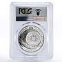 Belarus 20 rubles Sailing Ships Cutty Sark PR70 PCGS hologram silver coin 2011