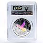 Kyrgyzstan 10 som 75 Years of the Great Victory PR69 PCGS silver coin 2020