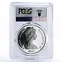 Cayman Islands 25 dollars House of Tudor PR68 PCGS silver coin 1980