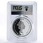 Niue 2 dollars Russian Seasons Sergei Diaghilev PR70 PCGS silver coin 2009