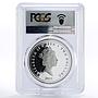 Niue 2 dollars Caribbean Pirates Calico Jack PR69 PCGS colored silver coin 2011