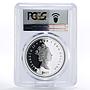 Niue 2 dollars Caribbean Pirates Henry Avery PR69 PCGS colored silver coin 2011
