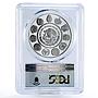 Mexico 5 Pesos Paso De La Muerte Man and His Horse PR68 PCGS silver coin 2000