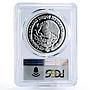 Mexico 5 pesos UNICEF series Children Playing Kite PR68 PCGS silver coin 1999