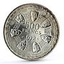 African States 500 francs 10th Anniversary of Monetary Union silver coin 1972