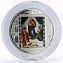 Cook Islands 20 dollars Raphael Art The Sistine Madonna colored silver coin 2009