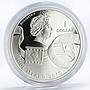 Niue 1 dollar Cartoon Characters Mis Uszatek colored proof silver coin 2010
