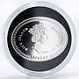 Niue 1 dollar Year of the Rabbit colored silver coin 2011