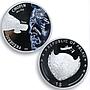 Palau set of 4 coins 200 Years to Frederic Chopin silverplated CuNi coins 2010