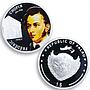 Palau set of 4 coins 200 Years to Frederic Chopin silverplated CuNi coins 2010