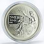 Sweden 200 kronor 100th Anniversary of the Nobel Prize proof silver coin 2001
