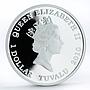 Tuvalu set of 4 coins Kings of the Road proof silver coins 2010