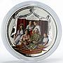 Fiji set of 3 coins Last Russian Royal Family Romanovs colored silver coins 2009