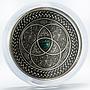 Fiji 10 dollars Celtic Mandala Art Culture Heritage silver coin 2016