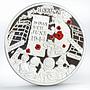 Isle of Man 1 crown 70th Anniversary of D Day WWII Soldiers silver coin 2014