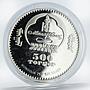 Mongolia 500 togrog Eurasian Owl Bubo silver coin 2005