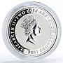 Cook Islands 2 dollars 60 Years of Kalashnikov Rifle Red Army silver coin 2007