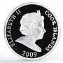 Cook Islands 10 dollars Financial Tycoons Cecil Rhodes gilded silver coin 2009