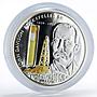 Cook Islands 10 dollars Financial Tycoons John Rockefeller silver coin 2009