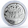 Cook Islands 5 dollars Tall Ships France II Ship Clipper silver coin 2008