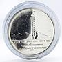 Ethiopia 50 birr 10th Anniversary of the Revolution Grain silver coin 1984