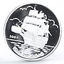 Togo 1000 francs Adler von Lubeck German Sailing Ship proof silver coin 2001