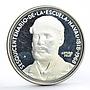 Chile 5 pesos 150 Years of Naval Academy Arturo Prat silver coin 1968