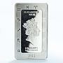 Niue 2 dollars Signs of the Zodiac Cancer silver colored 1 oz coin - ingot 2012