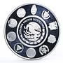 Mexico 5 pesos Acapulco Galleon Ibero-America Ship Clipper silver coin 2003