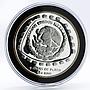 Mexico 10 pesos Toltec series Atlantes proof silver coin 1998