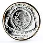 Mexico 5 pesos Precolombina series Saceadote proof silver coin 1998