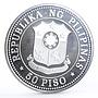 Philippines 50 piso International Year of the Child proof silver coin 1979