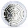 Tunisia 1 dinar FAO Orchard Workers Apple Tree proof silver coin 1995