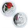 Belarus set of 10 coins Under the Charm of Flowers colored silver coins 2013