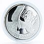 New Zealand set of 5 coins Giants of New Zealand Fauna proof silver coins 2009