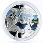Tuvalu set of 5 coins Heroes and Villains colored silver coins 2011