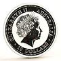 Australia 10 dollars Lunar Calendar series I Year of the Monkey silver coin 2004