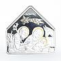 Andorra 10 diners Joseph and Maria Jesus Birth Christmas Star silver coin 2007