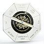 Congo 10 francs Decision Coin Make Your Fate proof silver coin 2007