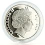 Fiji 1 dollar John Bull Steam Locomotive Train Railway proof silver coin 2010