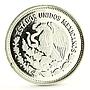 Mexico 500 pesos 75th Anniversary of 1910 Revolution proof silver coin 1985