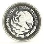 Mexico 500 pesos 75th Anniversary of 1910 Revolution proof silver coin 1985