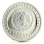 Mexico 25 pesos Guererro Aguila The Eagle Warrior silver coin 1992